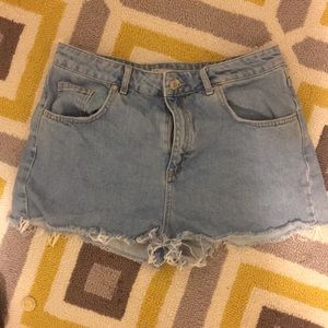 TOP SHOP Moto ‘mom’ jean short